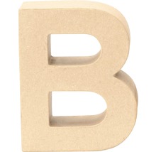 Lettre décorative B en carton