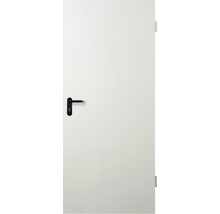Porte coupe-feu Hörmann élément de porte ignifuge T30-H8-5 galvanisé (RAL 9002 gris blanc) 750x1750 mm gauche/droite avec garniture de poignée-thumb-4