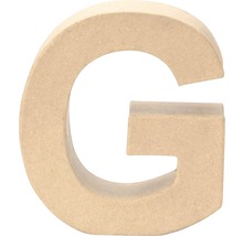 Lettre décorative G en carton