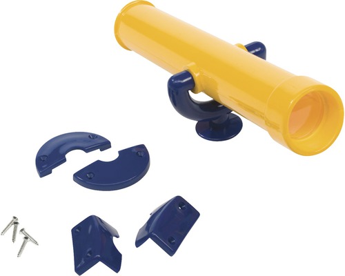 Télescope axi plastique jaune-bleu