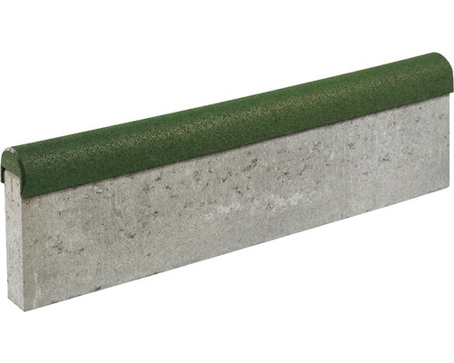 Revêtement de protection anti-chute pour pierre de bordure de gazon terralastic 20 unités 100x6/8x8 cm vert