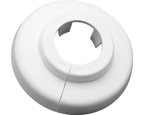 Heizkörperrosette Kunststoff weiß selbsthaftend 15 mm