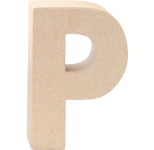 Buchstabe P Pappe 17,5x5,5 cm
