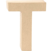 Lettre décorative T en bois