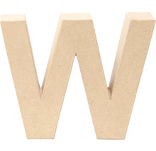 Lettre W carton 17.5x5.5 cm-thumb-0
