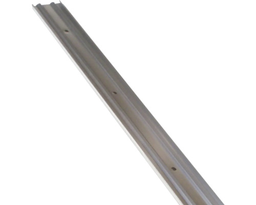 Rail coulissant en métal avec trous de fixation