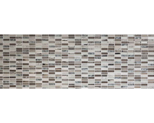 Mosaikfliese mit rechteckigen Steinen