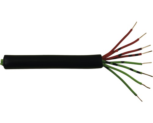 Câble souterrain de télécommunication A-2YF(L)2Y 4x2x0,6 noir au mètre