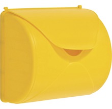 Boîte aux lettres axi plastique jaune-thumb-0