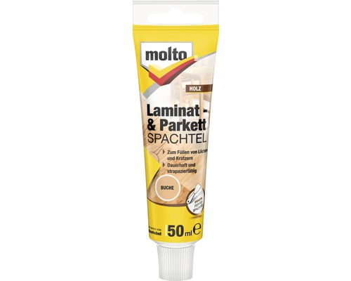 Mastic à enduire pour parquet et stratifié Molto hêtre 50 ml Mastic pour stratifié et parquet Molto hêtre 50 ml