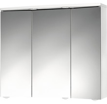 Spiegelschrank Jokey Trava LED weiß 75x65 cm IP20