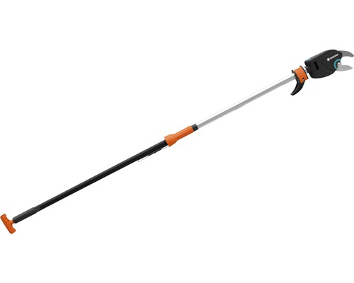 Coupe-branches GARDENA StarCut 410 télescopique 230 - 410 cm Sécateur Gardena avec manche télescopique pour l''élagage des arbres