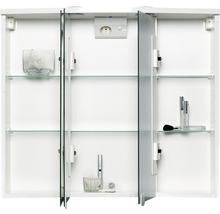 Spiegelschrank Jokey Trava LED weiß 75x65 cm IP20