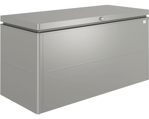 Boîte de rangement biohort LoungeBox 160, 160x70x83.5 cm gris quartz-métallique-0