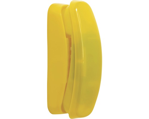 Nettoyeur de vitres magnétique jaune