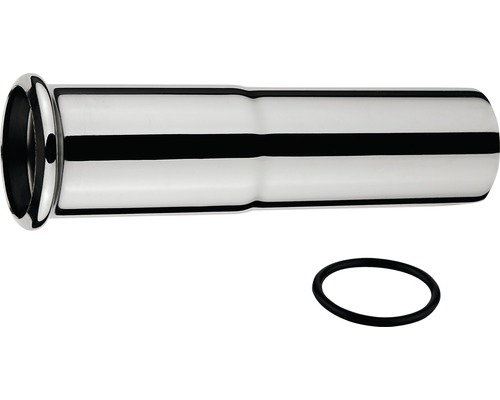 Tube de rallonge avec joint torique 32mmx125mm chromé Tube de rallonge avec joint torique 32mmx125mm chromé