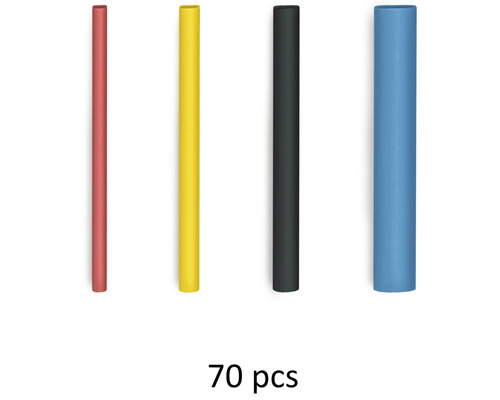 Sortierte Schrumpfschläuche, 70 Stück