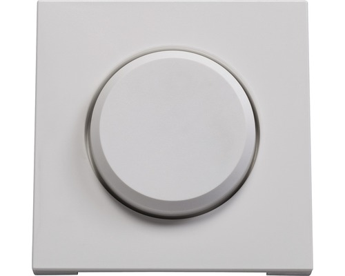 Cache avec bouton pour variateur ROTH LANGE 53605 Primo blanc signalisation