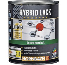 HORNBACH Buntlack Hybridlack Möbellack seidenmatt RAL 7001 silbergrau 750 ml-thumb-3