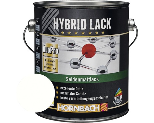 Hybridlack seidenmatt im Metalleimer