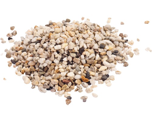 Gravier du Rhin multicolore 20-40 mm, 500 kg Tas de gravier décoratif pour le jardin