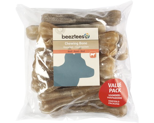 Beetztees Kauknochen Rind im Vorteilspack