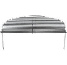 Halbrunder Grillrost mit Beinen für Grills
