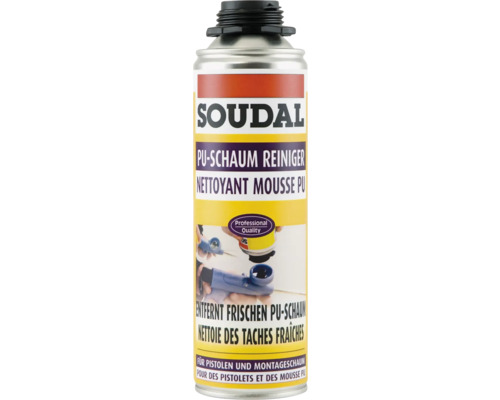 Nettoyant mousse PU Soudal 500 ml