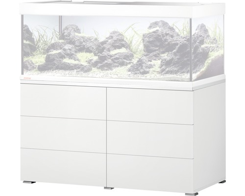 Aquarium Unterschrank EHEIM MB proxima 325 131x51x75 weiß Weißes Aquarium mit Unterschrank