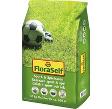 Emballage FloraSelf gazon sport et jeux, 10 kilogrammes pour environ 400 mètres carrés