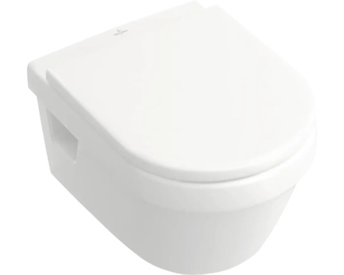 Ensemble WC Villeroy & Boch Omnia Architectura DirectFlush bride de rinçage ouverte blanc 5684HR01