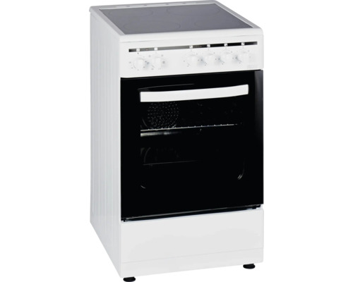 Cuisinière sur pied avec plaque vitrocéramique et four