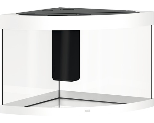 Eckaquarium mit Filtersystem