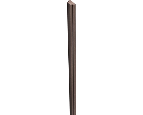 Demi-poteau rainuré WPC Flex 2,9x1,5x300 cm terra
