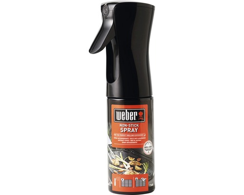 Spray Weber non-stick revêtement anti-adhésif entretien pour barbecue-0