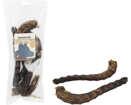 Friandises pour chiens beeztees cous d'oie 200 g Beetztees friandise pour chien cous d''oie en sachet et en vrac