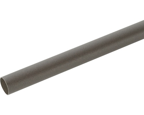 Tringle à rideaux Cornwall rouille Ø 20 mm 160 cm Tube métallique en coupe transversale