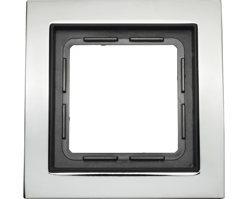 Plaque d'interrupteur simple encadrement Roth Lange ROTH LANGE Primo aluminium brillant