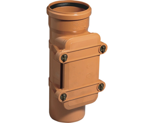 Tube de nettoyage évacuation DN 200mm Clapet anti-retour pour tuyau d''évacuation