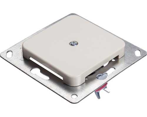 Couvercle pour boîtier d''appareillage avec plaque de fixation