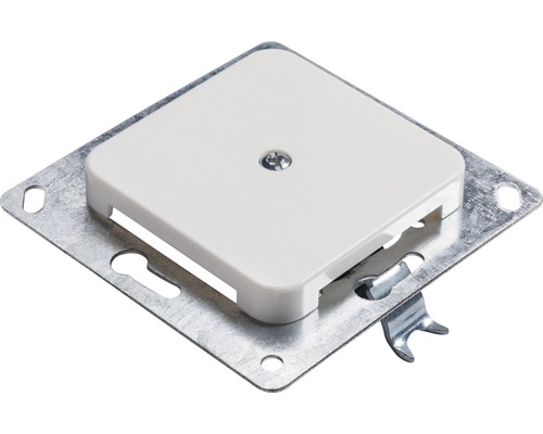 Couvercle pour boîtier d''appareil avec plaque de fixation