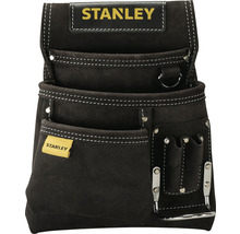 Sac à outils en cuir Stanley avec plusieurs compartiments