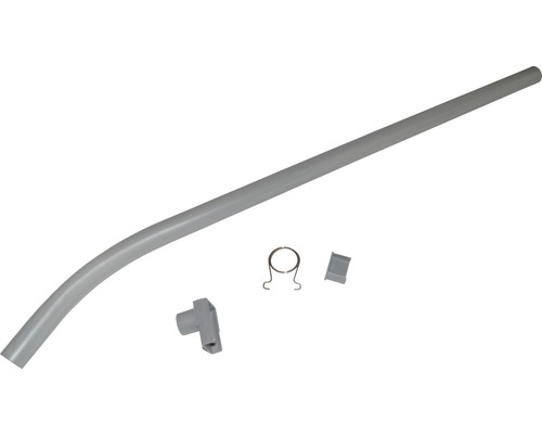 Siphon coudé avec matériel de fixation