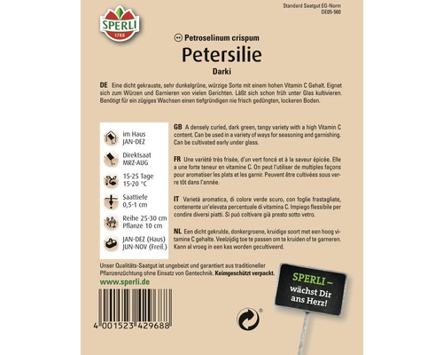 Sperli Persil Darki Sachet de graines