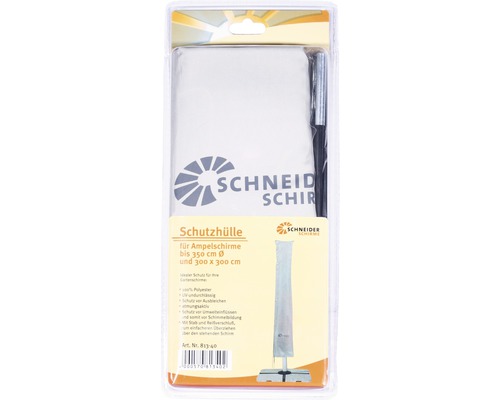 Schutzhülle für Ampelschirme bis 350 cm Durchmesser und 300 x 300 cm, verpackt