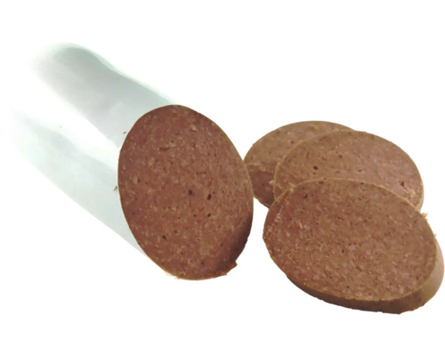 Pâté de foie en emballage et tranché