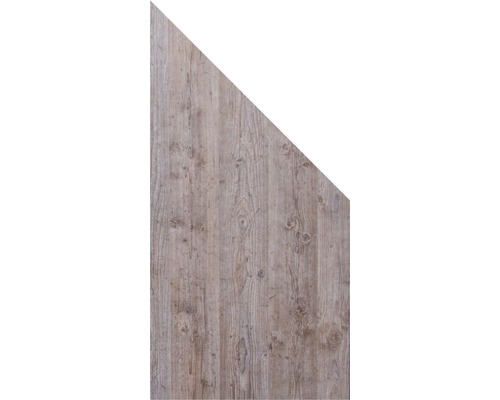 Élément de finition GroJa Belfort 90 x 180/90 cm aspect bois