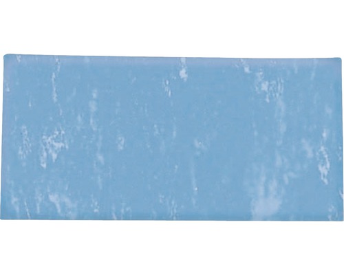 Pâte à modeler FIMO Effect transparent bleu 57 g Carreau bleu clair avec un léger veinage pour mur ou sol
