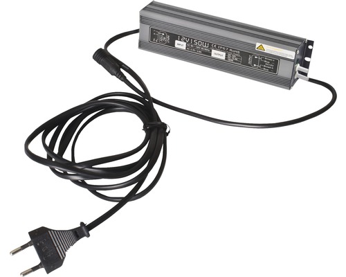 Transformateur GroJa Flex, Lumino pour 10 barres lumineuses Glow 150 W Bloc d''alimentation avec câble et prise
