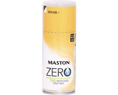 Laque à pulvériser Zero Maston jaune clair 150 ml